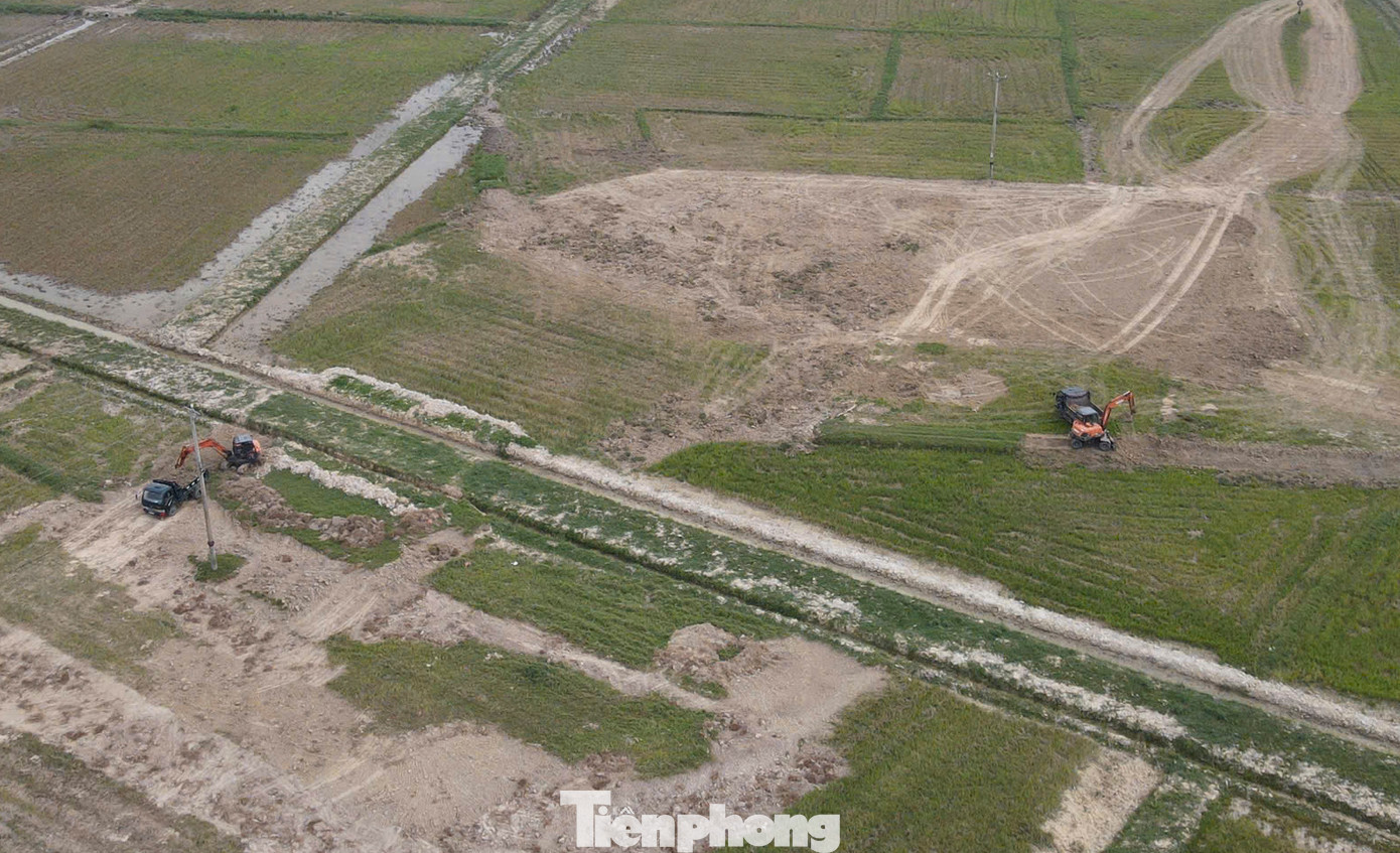 Nhiều người lợi dụng việc cải tạo ruộng đất để bán đất, trục lợi.