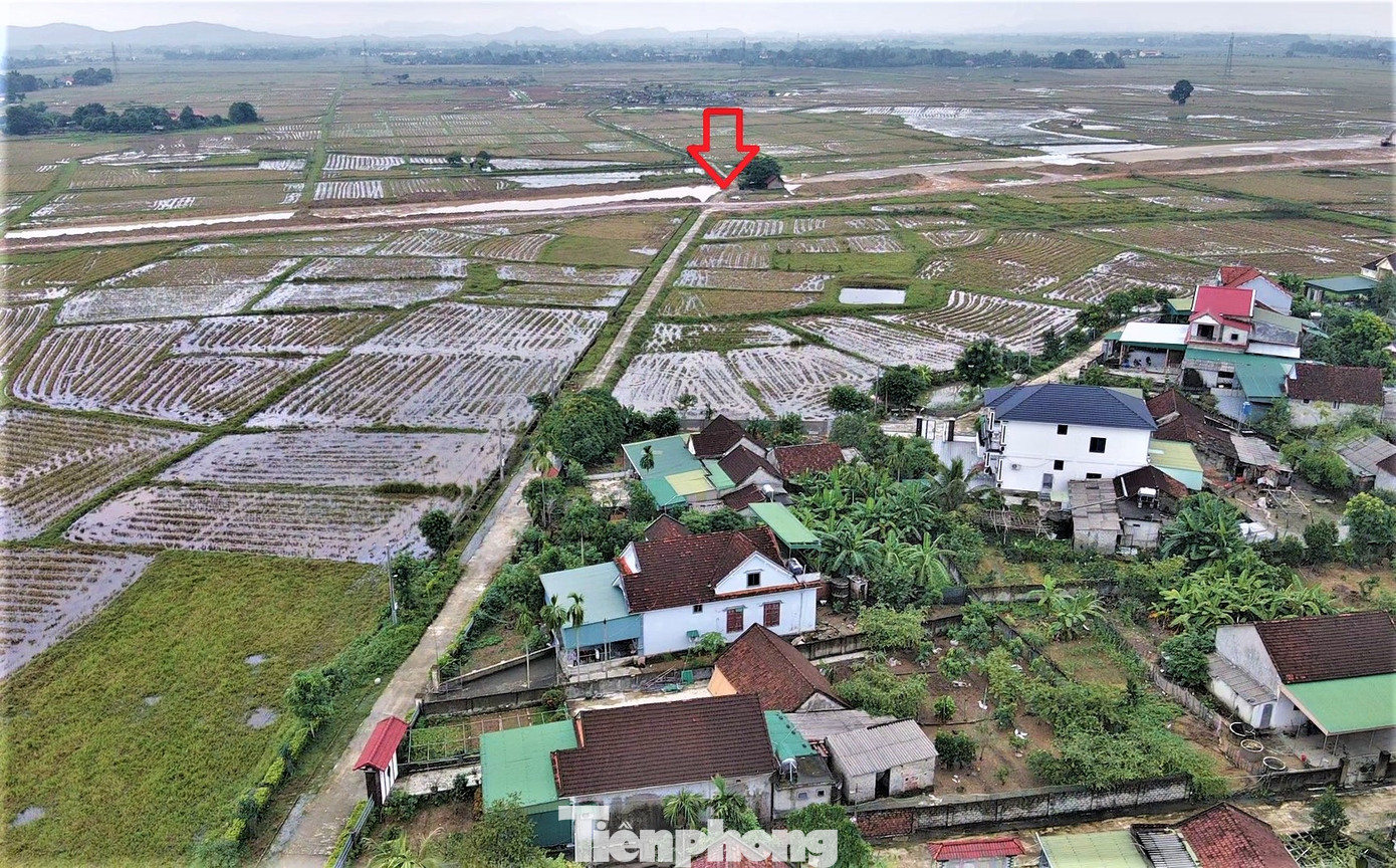 Vị trí người dân đề xuất mở thêm cống chui. Vị trí người dân đề xuất mở thêm cống chui.