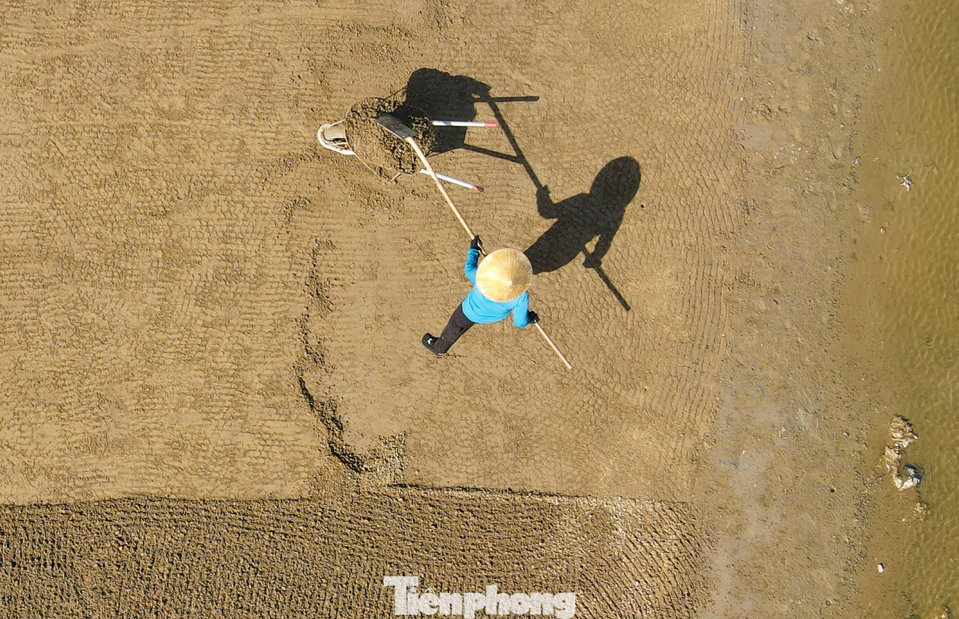 Nắng gắt khiến người dân mệt mỏi nhưng với nghề muối, đó là một lợi thế. “Làm muối rất cực. Dậy sớm làm đến tối muộn. Ngày nắng, làm có năng suất nhưng thu nhập bấp bênh khiến người dân thêm vất vả”, bà Nguyễn Thị Hòa (56 tuổi) cho hay.