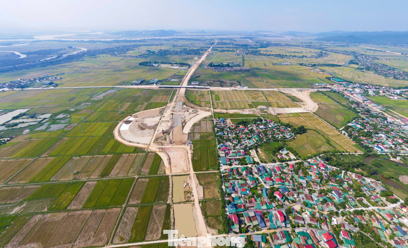 Hình hài cao tốc Bắc – Nam qua Hà Tĩnh.