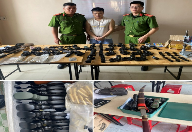 Đường dây buôn bán vũ khí quân dụng xuyên quốc gia hoạt động tinh vi. Đường dây buôn bán vũ khí quân dụng xuyên quốc gia hoạt động tinh vi.