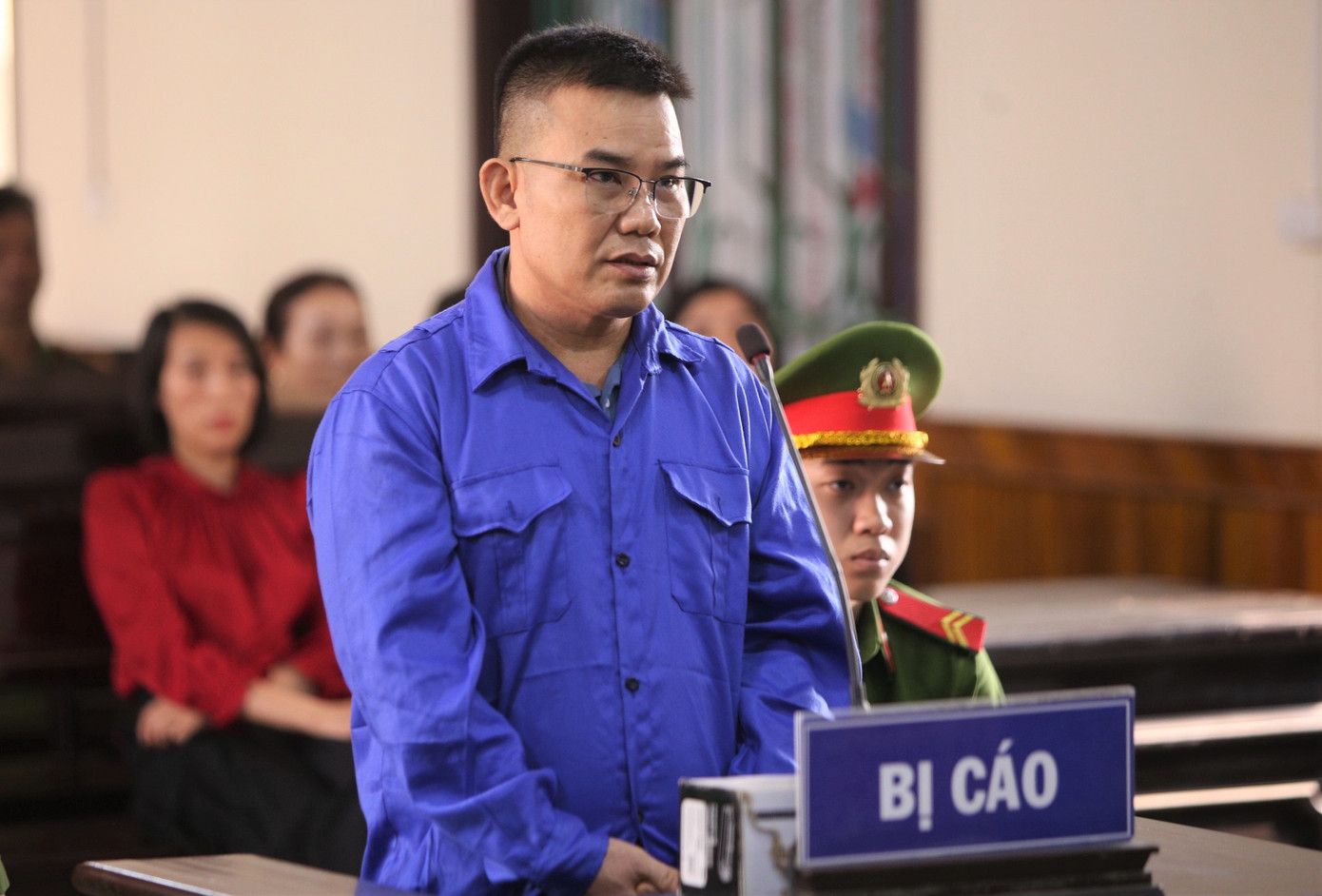 Bị cáo Nguyễn Chí Thanh.