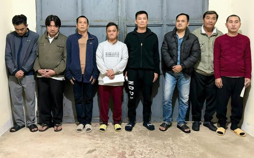 Các đối tượng bị khởi tố. Các đối tượng bị khởi tố.