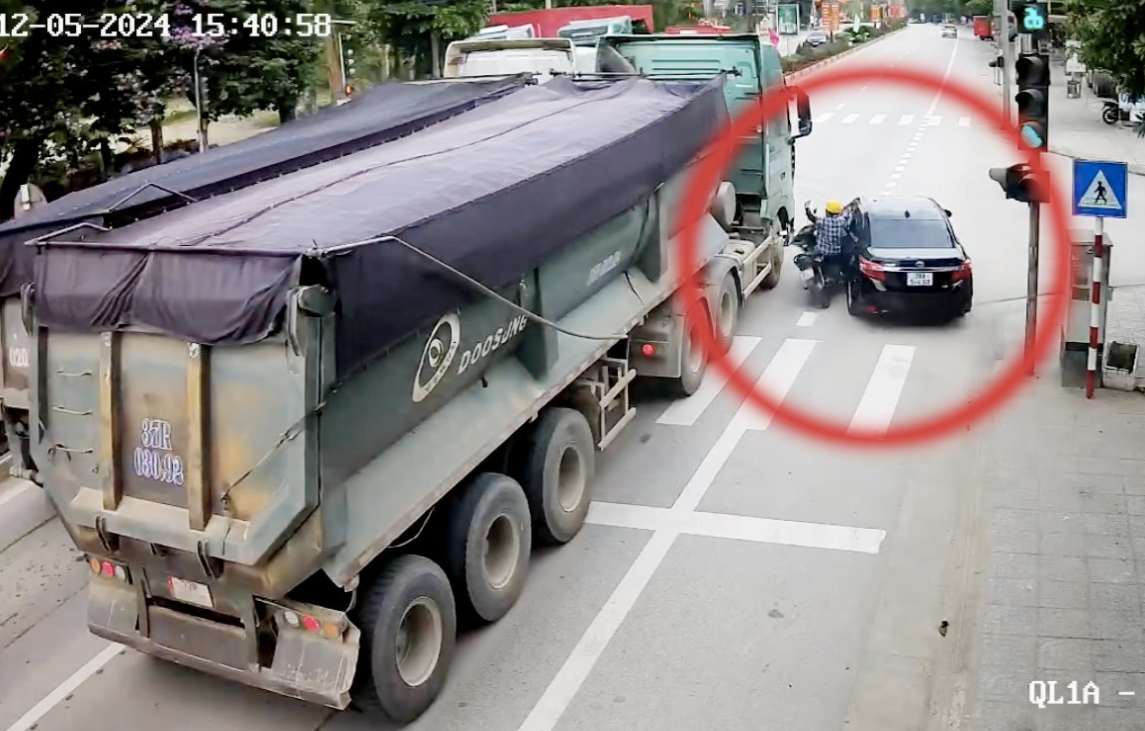 Hiện trường vụ việc.