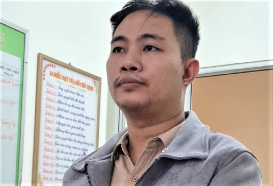 Bị can Phan Minh Thiện.