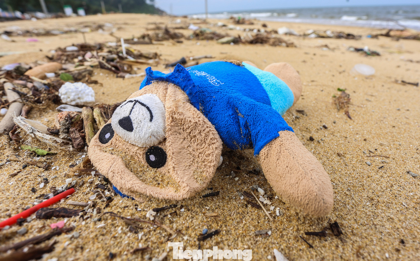 Đại diện BQL Khu du lịch Thiên Cầm cho biết, vào mùa mưa, lượng rác đại dương bị sóng đánh trôi dạt vào bãi tắm. Địa phương đã lên kế hoạch thu dọn song không xuể vì cứ triều cường lên, sóng lớn lại kéo rác từ biển vào. Đơn vị đã trao đổi với chính quyền địa phương và Huyện đoàn Cẩm Xuyên chờ thời tiết ổn định để thu gom.