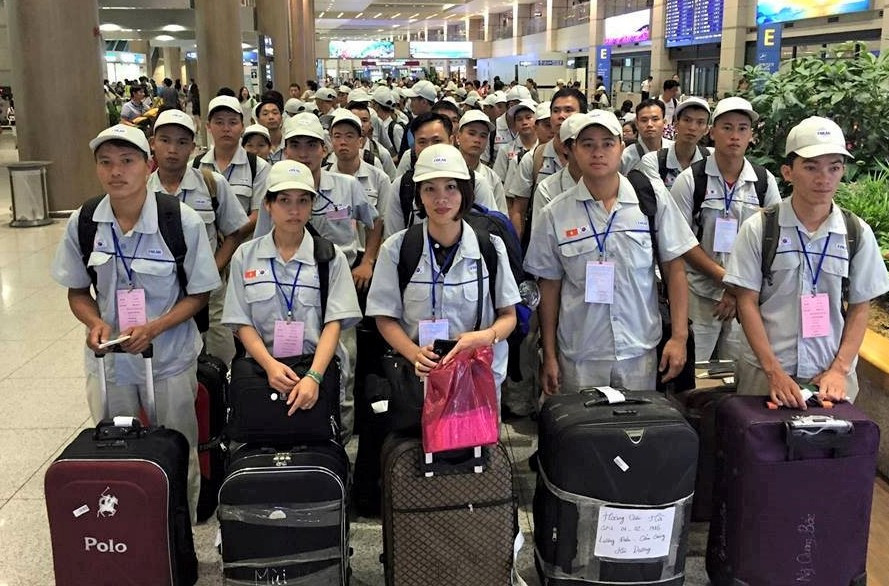 Năm 2023, Hà Tĩnh đưa hơn 12.000 người xuất khẩu lao động các nước. Ảnh minh họa.