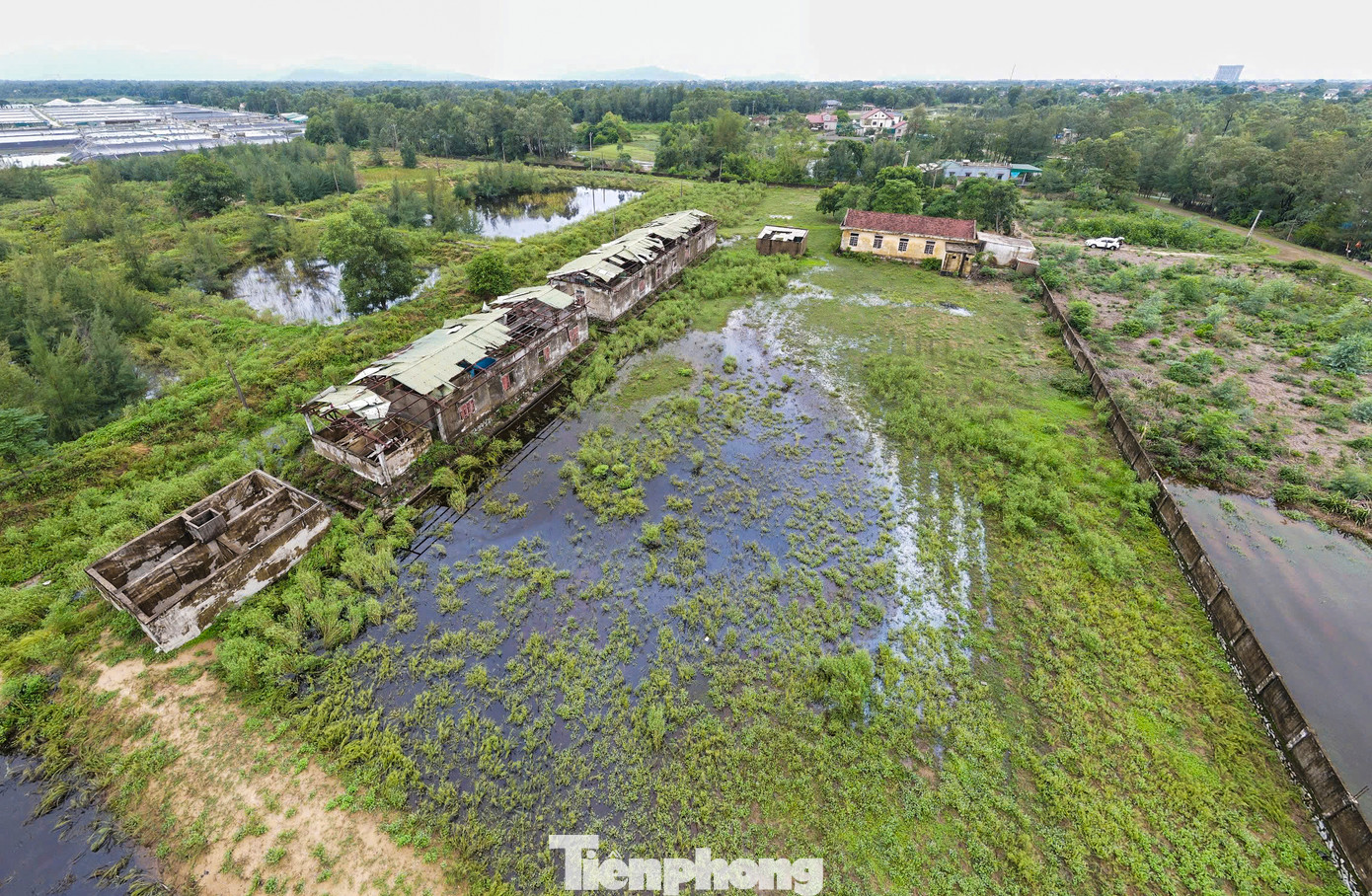 Trại nuôi thực nghiệm và sản xuất giống thủy sản được xây dựng và đưa vào hoạt động năm 2007, trên diện tích hơn 3 ha ở thôn Ninh Hòa, xã Xuân Phổ (huyện Nghi Xuân, Hà Tĩnh).