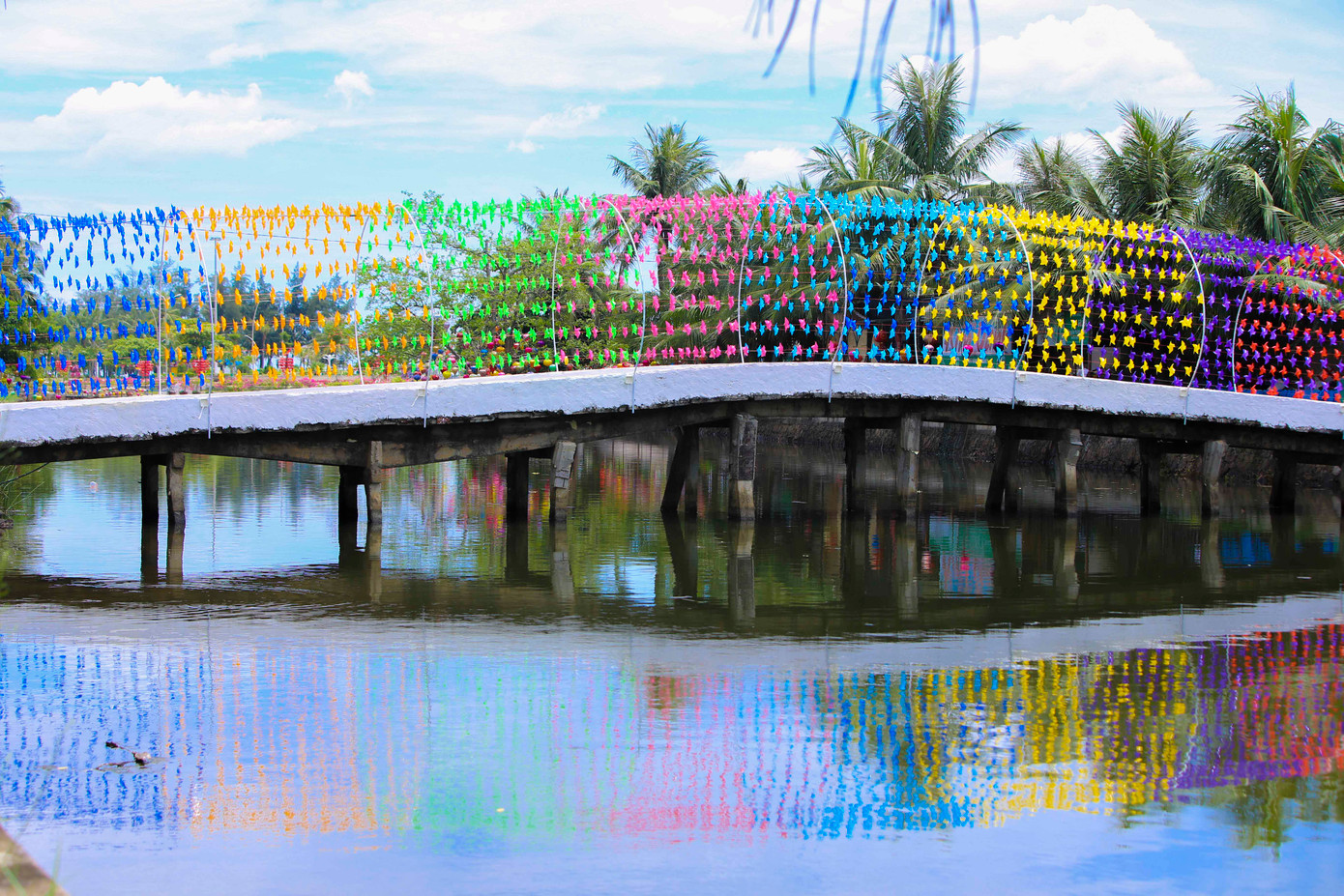 Những tuyến đường hoa vừa độ bung nở, tạo ấn tượng đối với du khách. Ở các góc đường, hàng nghìn chiếc đèn lồng được trang trí trên cây xanh đủ sắc màu mang đến một không gian mới lạ. Những tuyến đường hoa vừa độ bung nở, tạo ấn tượng đối với du khách. Ở các góc đường, hàng nghìn chiếc đèn lồng được trang trí trên cây xanh đủ sắc màu mang đến một không gian mới lạ.