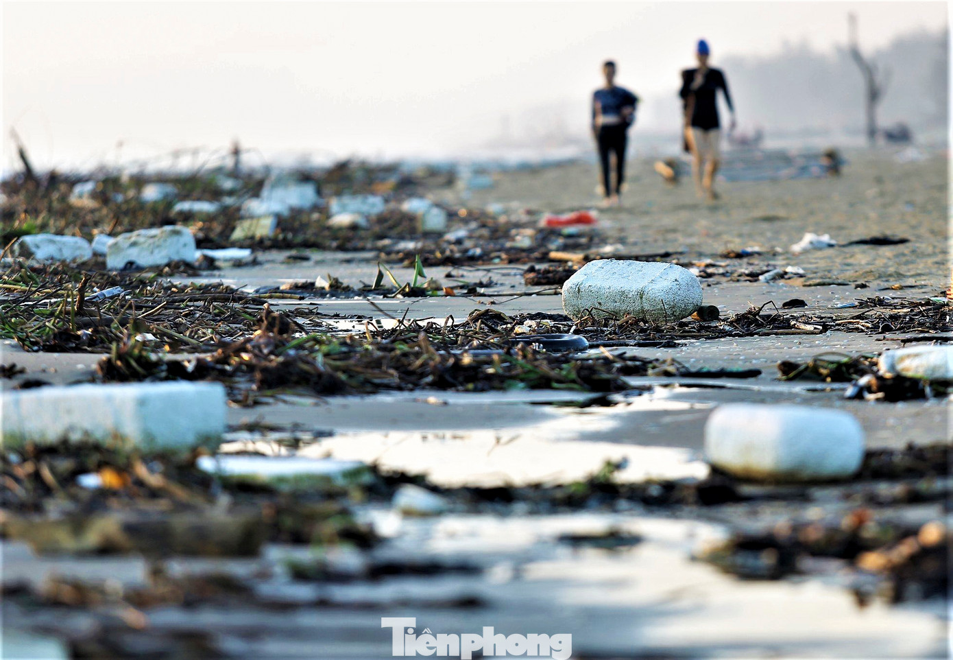 Ông Bùi Đình Lâm - Chủ tịch UBND xã Thạch Hải cho biết, rác trôi dạt vào bờ biển nhiều đợt nên phải có thời gian mới huy động các lực lượng để dọn dẹp nhằm trả lại cảnh quan như trước.