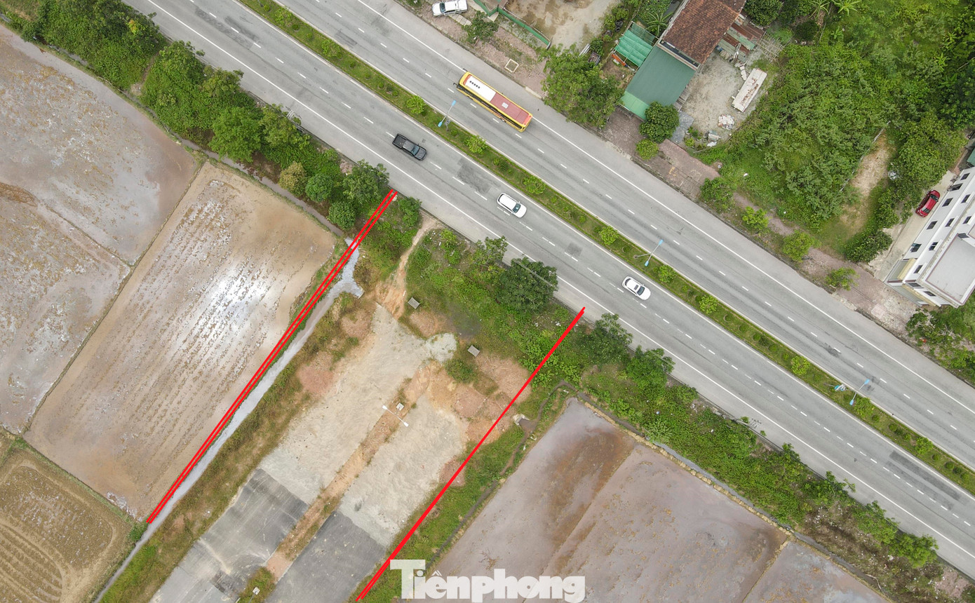 Vị trí vướng chưa thể thi công xây dựng và đấu nối tại Quốc lộ 8C và đường Tiên Sơn khiến dự án chưa thể về đích đúng hẹn.