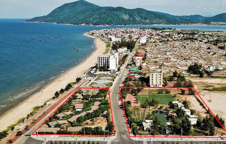 Khu du lịch Tre Nguồn Resort và Spa, huyện Cẩm Xuyên chậm tiến độ nhiều năm qua.