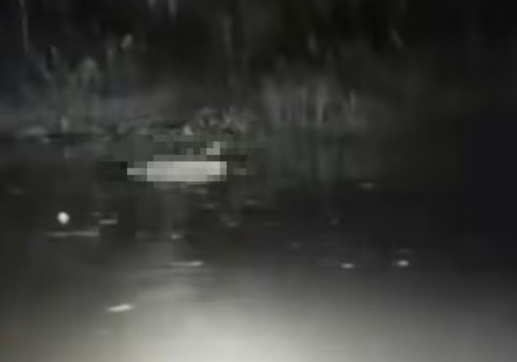 Khúc sông tìm thấy thi thể nạn nhân. Khúc sông tìm thấy thi thể nạn nhân.