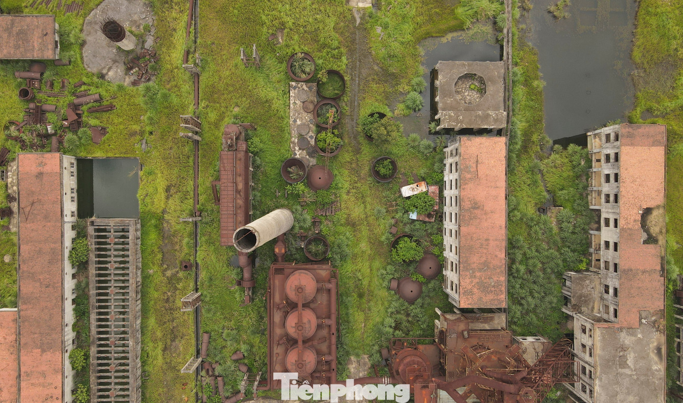 Dự án có tổng số vốn đầu tư là hơn 1.700 tỷ đồng song hiện nay bỏ hoang, cơ sở hạ tầng, máy móc bị bỏ hoang, hoen gỉ.