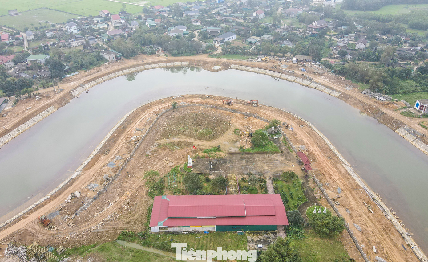 Dự án được khởi công từ đầu tháng 9/2024, do Liên danh Tổng Công ty xây dựng Nông nghiệp Việt Nam, Công ty Cổ phần xây dựng thương mại Bắc Á và Công ty Cổ phần xây dựng và thương mại dịch vụ 555 thi công. Sau gần 5 tháng thi công, đến nay nhiều hạng mục công trình đã thành hình.