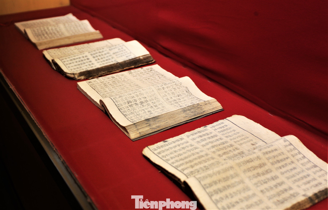 Nơi đây còn trưng bày bản Kiều in từ bản khắc năm 1866, cuốn Truyện Kiều viết theo lối thư pháp (độc bản), thư pháp Truyện Kiều dài nhất Việt Nam (độc bản), bộ sưu tập Truyện Kiều xuất bản bằng các thứ tiếng và sưu tập sách viết về Nguyễn Du.