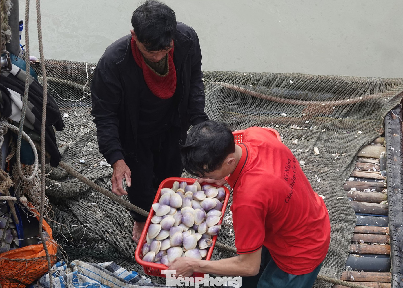 Ngư dân cũng vì thế chuẩn bị sớm ngư cụ để tiếp tục cho chuyến biển khác. Theo lãnh đạo UBND xã Thạch Kim (huyện Lộc Hà), thời tiết dịp đầu năm thuận lợi nên ngư dân ra khơi thường trúng đậm hải sản như cá, sò, tôm, ngao. Ngư dân cũng vì thế chuẩn bị sớm ngư cụ để tiếp tục cho chuyến biển khác. Theo lãnh đạo UBND xã Thạch Kim (huyện Lộc Hà), thời tiết dịp đầu năm thuận lợi nên ngư dân ra khơi thường trúng đậm hải sản như cá, sò, tôm, ngao.