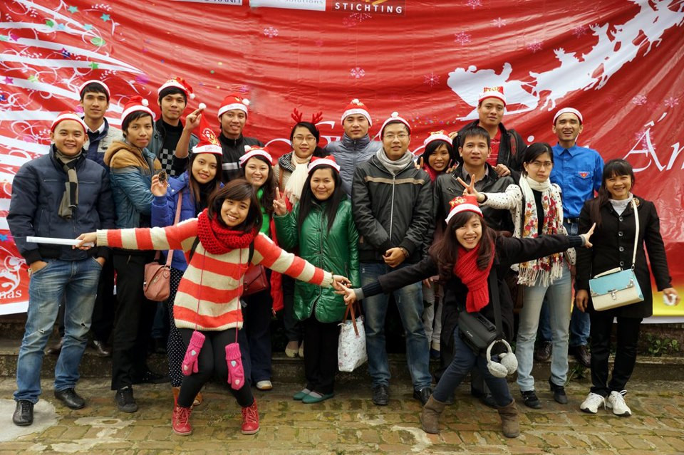 Mùa Giáng sinh được làm những việc ý nghĩa khiến các thành viên CLB Những ước mơ xanh Hà Nội thêm phấn khởi, hạnh phúc hơn