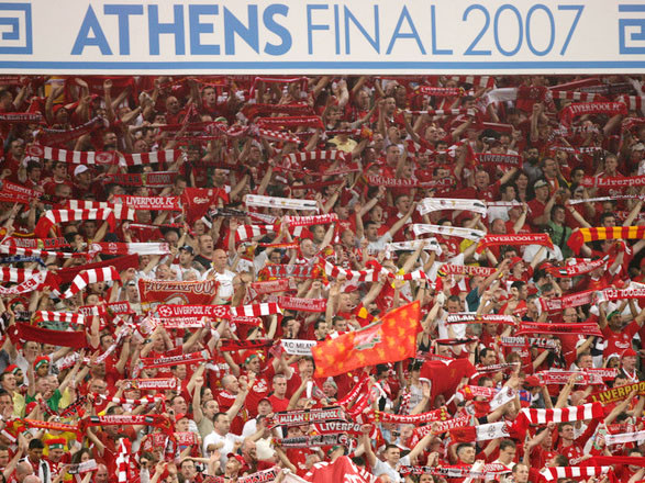 CĐV Liverpool mơ lần thứ hai đánh bại Milan trong ba năm CĐV Liverpool mơ lần thứ hai đánh bại Milan trong ba năm