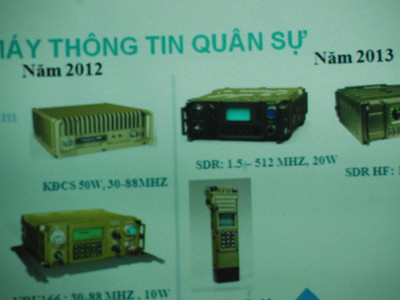 Một số khí tài thiết bị thông tin. Một số khí tài thiết bị thông tin