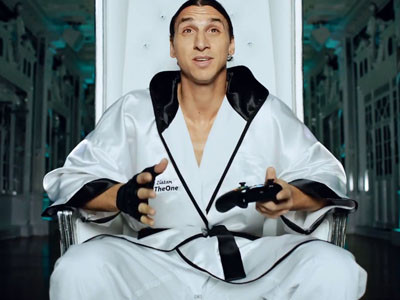 Ibrahimovic có sở thích đặc biệt đối với game