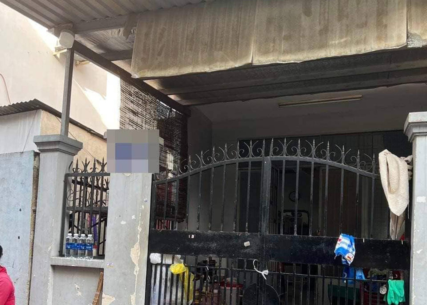 Ngôi nhà xảy ra vụ việc.