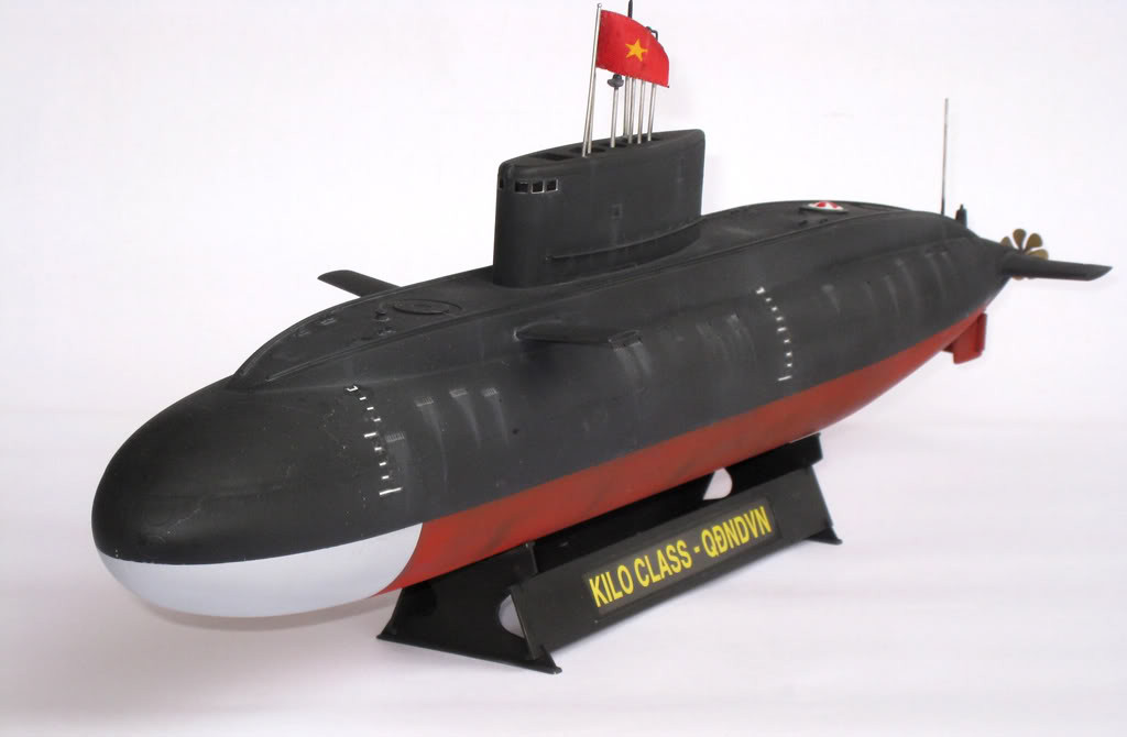 Mô hình tàu ngầm Kilo của Việt Nam