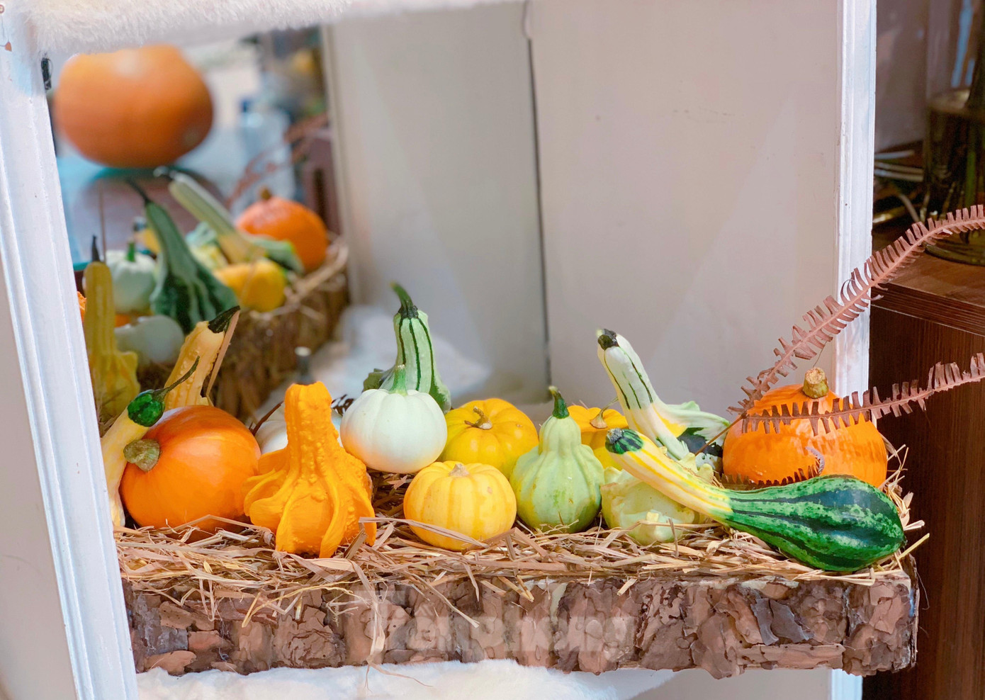 Set bí ngô có giá khoảng 2.000.000 đồng. Set bí ngô có giá khoảng 2.000.000 đồng.