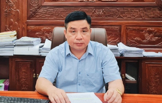 Ông Quách Văn Ngoan, Phó Bí thư Huyện ủy, Chủ tịch UBND huyện Cao Phong.