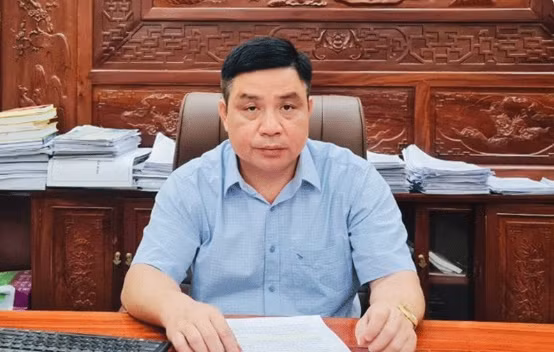 Ông Quách Văn Ngoan, Phó Bí thư Huyện ủy, Chủ tịch UBND huyện Cao Phong.