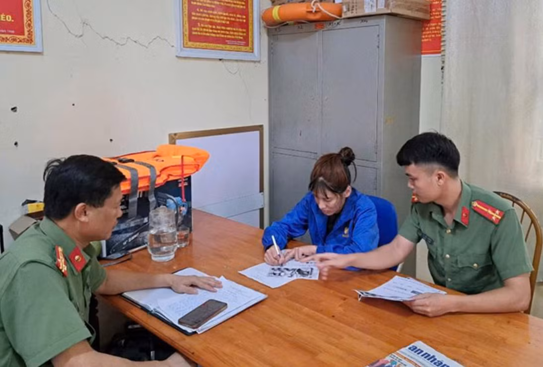 Một trong những đối tượng tung tin sai sự thật.. Ảnh: CAHD. Một trong những đối tượng tung tin sai sự thật.. Ảnh: CAHD.