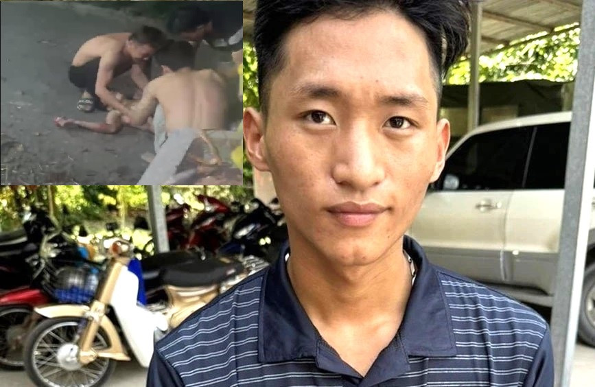 Nghi phạm và hiện trường gây án (ảnh nhỏ) Nghi phạm và hiện trường gây án (ảnh nhỏ)