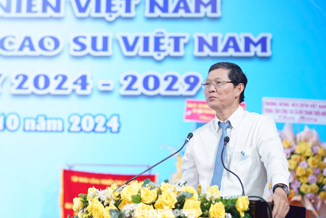 Ông Hà Văn Khương – Phó Bí thư Thường trực Đảng ủy, TV HĐQT VRG phát biểu