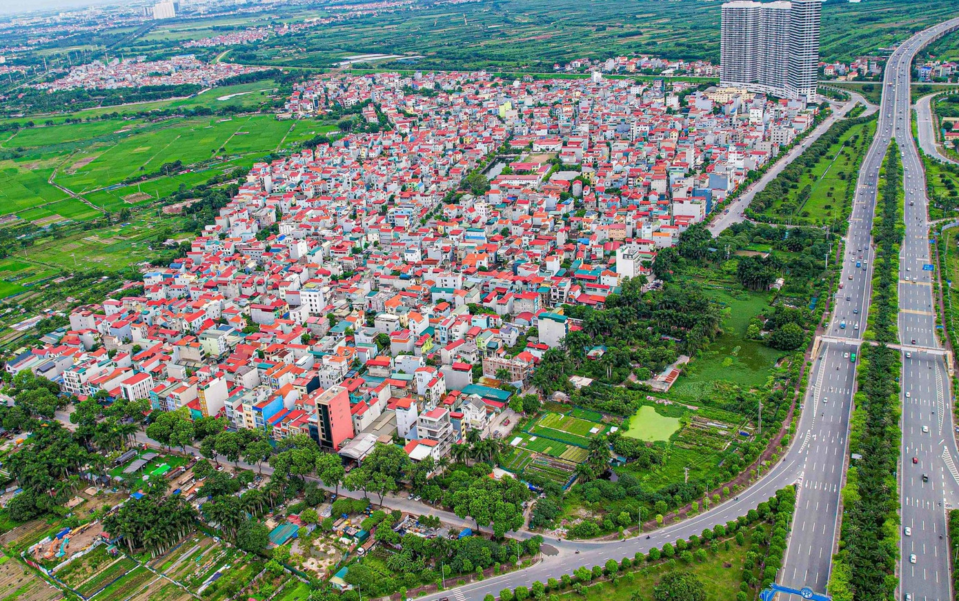 Theo Đồ án, huyện Đông Anh sẽ là một phần của thành phố phía Bắc sông Hồng.