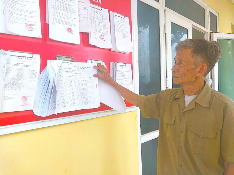 Danh sách cử tri được niêm yết tại trụ sở UBND các xã thuộc diện sắp xếp ở Ứng Hòa. Danh sách cử tri được niêm yết tại trụ sở UBND các xã thuộc diện sắp xếp ở Ứng Hòa.