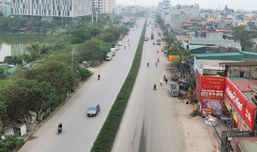 UBND quận Hoàng Mai đang phối hợp với UBND các phường liên quan tăng cường công tác tuyên truyền, động viên người dân bàn giao mặt bằng để dự án có thể hoàn thành vào năm 2026.