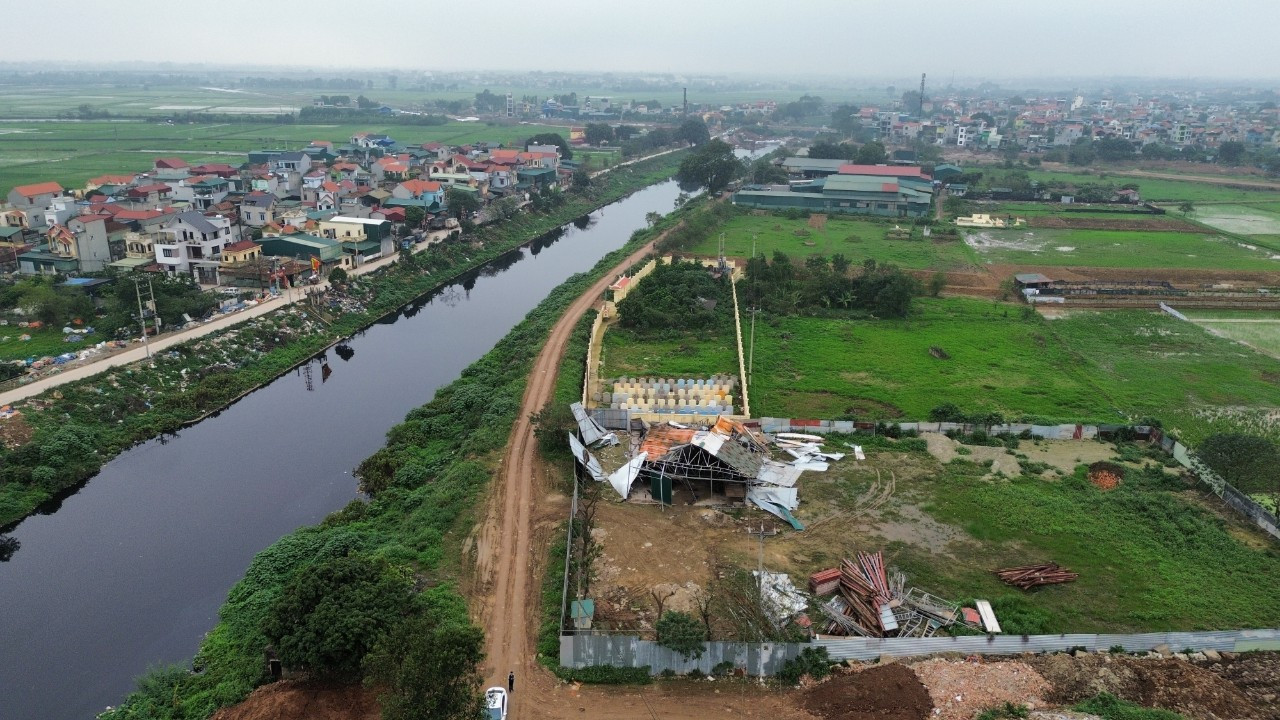 Sau vụ cháy vừa xảy ra, huyện Thường Tín và xã Khánh Hà cương quyết xử lý những vi phạm trên đất nông nghiệp.