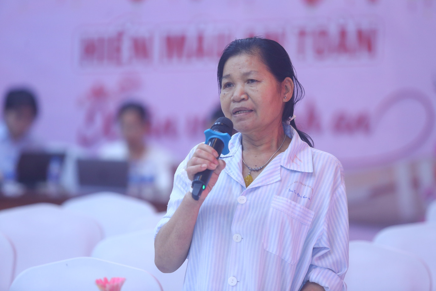 Bà Phạm Thị Tình - Ảnh: Duy Phạm