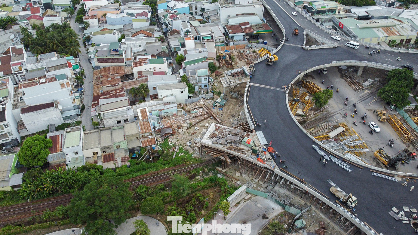 Hiện 3/4 nhánh gồm N1, N2, N3 đã hoàn thành, riêng nhánh thứ 4 (N4) chưa thi công do vướng công tác giải phóng mặt bằng.