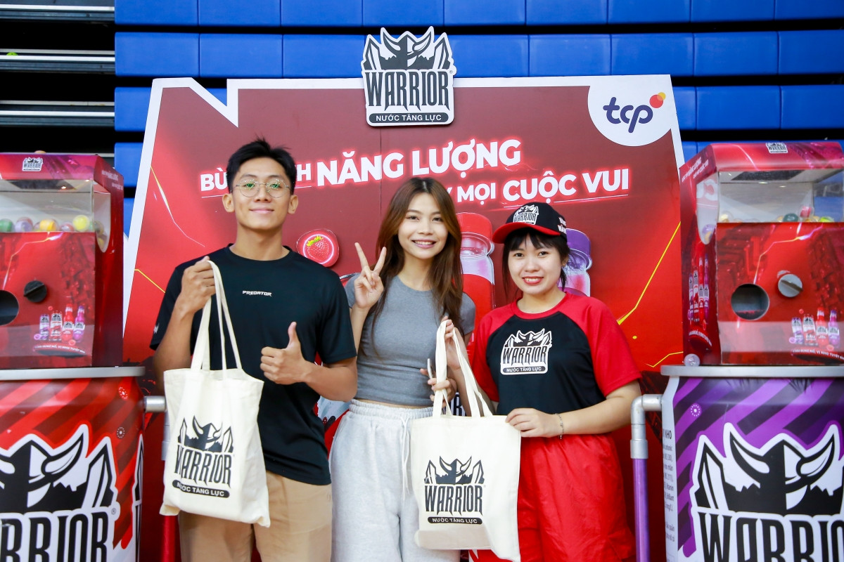 Warrior lan tỏa tinh thần “tỉnh liền, chơi cực chiến” tại VUG 2024.