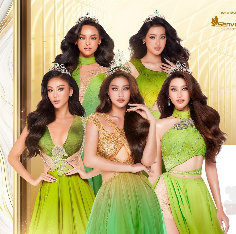 Vương miện của Top 5 đương nhiệm Vương miện của Top 5 đương nhiệm