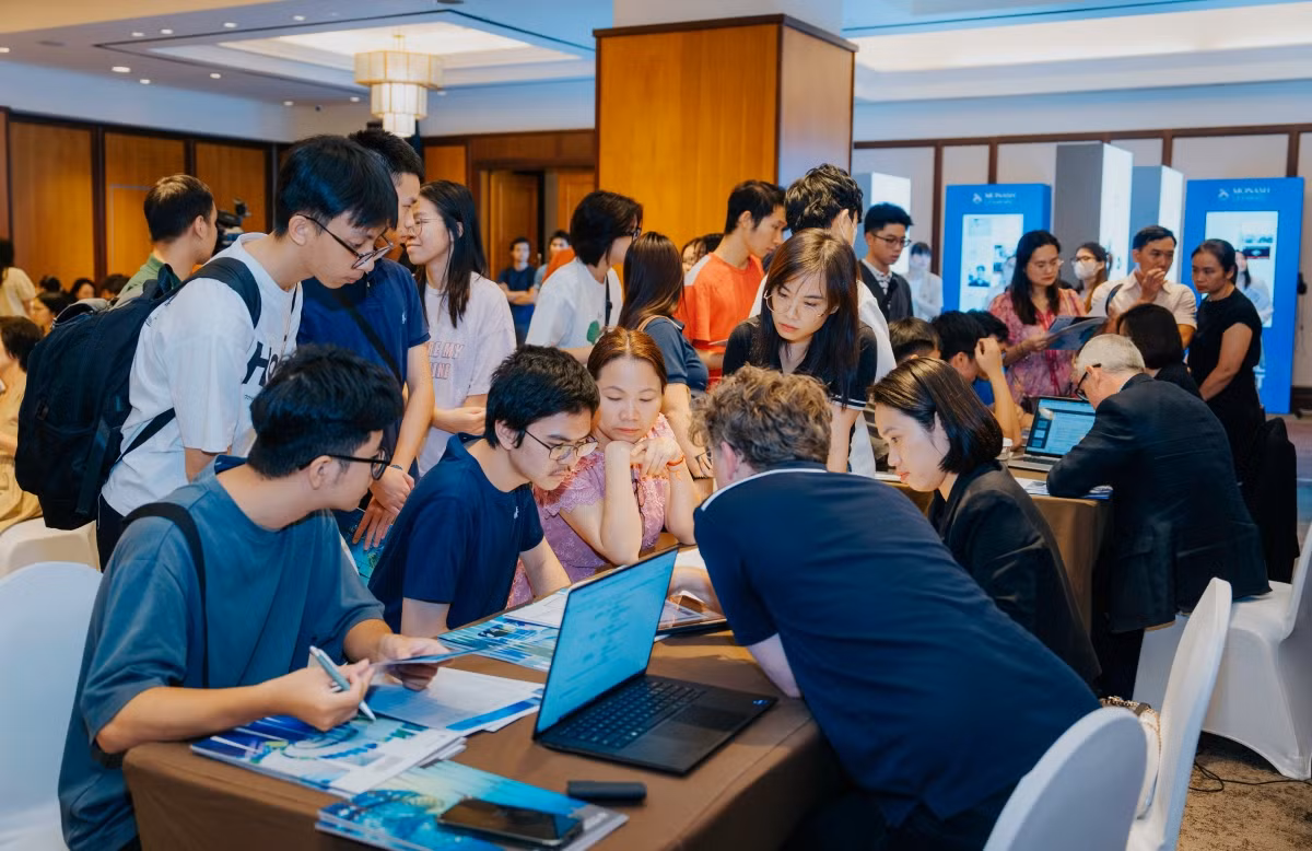 Vietnam Open Day là cơ hội để sinh viên giao lưu trực tiếp với các đại diện của Đại học Monash.