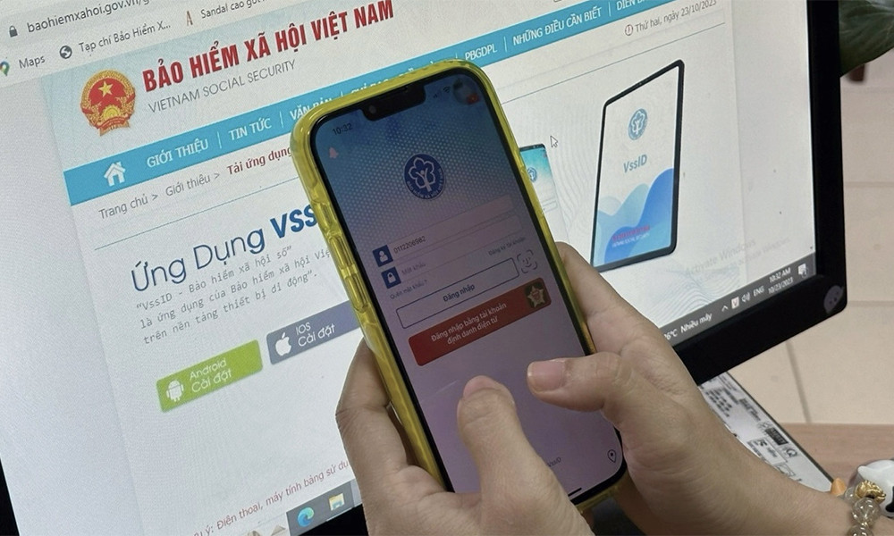 Hơn 1,7 triệu lượt đăng nhập ứng dụng VssID thành công bằng tài khoản VNeID. Hơn 1,7 triệu lượt đăng nhập ứng dụng VssID thành công bằng tài khoản VNeID.