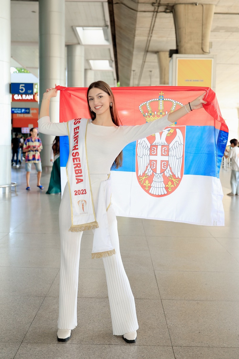 Miss Earth Serbia - Hoa hậu Trái Đất Serbia 2023 Andjela Vanevski. Miss Earth Serbia - Hoa hậu Trái Đất Serbia 2023 Andjela Vanevski.