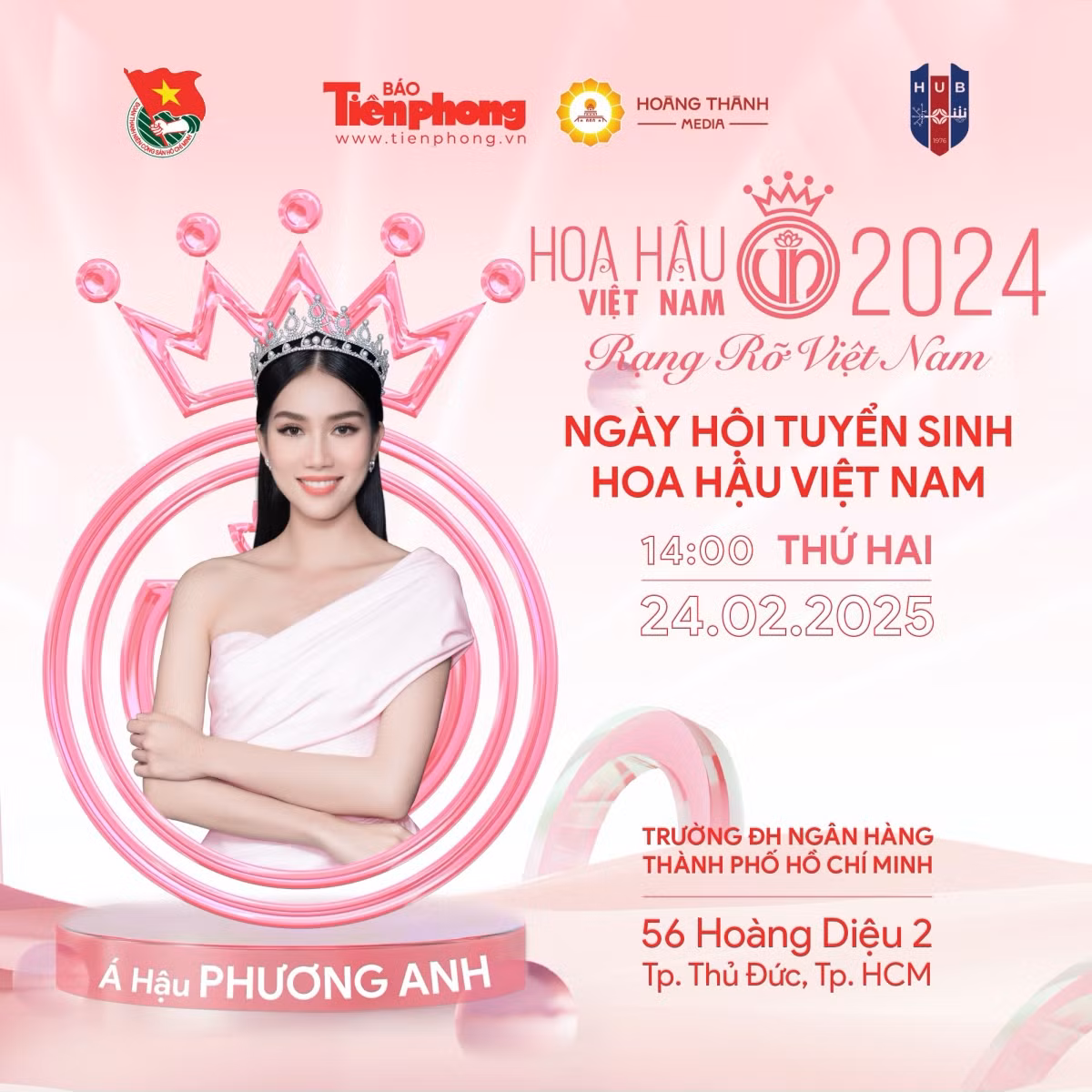 Á hậu Phương Anh và Á hậu Ngọc Hằng sẽ có mặt tại sự kiện.