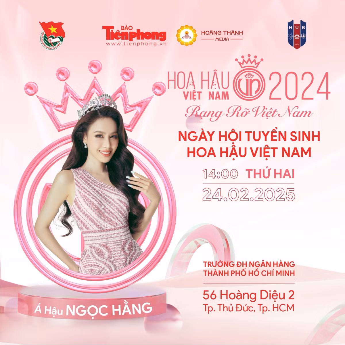 Á hậu Phương Anh và Á hậu Ngọc Hằng sẽ có mặt tại sự kiện.