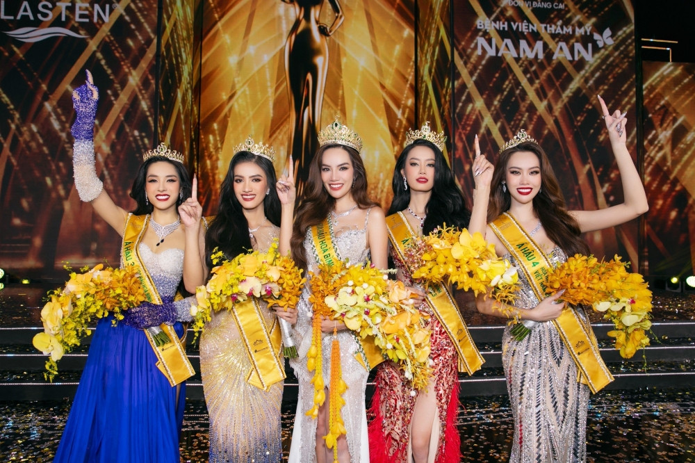 Top 5 chung cuộc của Miss Grand Vietnam 2023. Top 5 chung cuộc của Miss Grand Vietnam 2023.