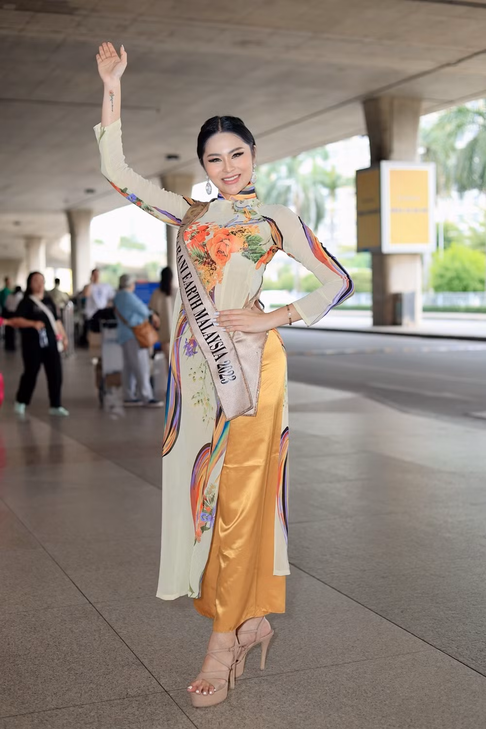 Miss Earth Malaysia - Hoa hậu Trái Đất Malaysia 2023 Nadira Isaac.