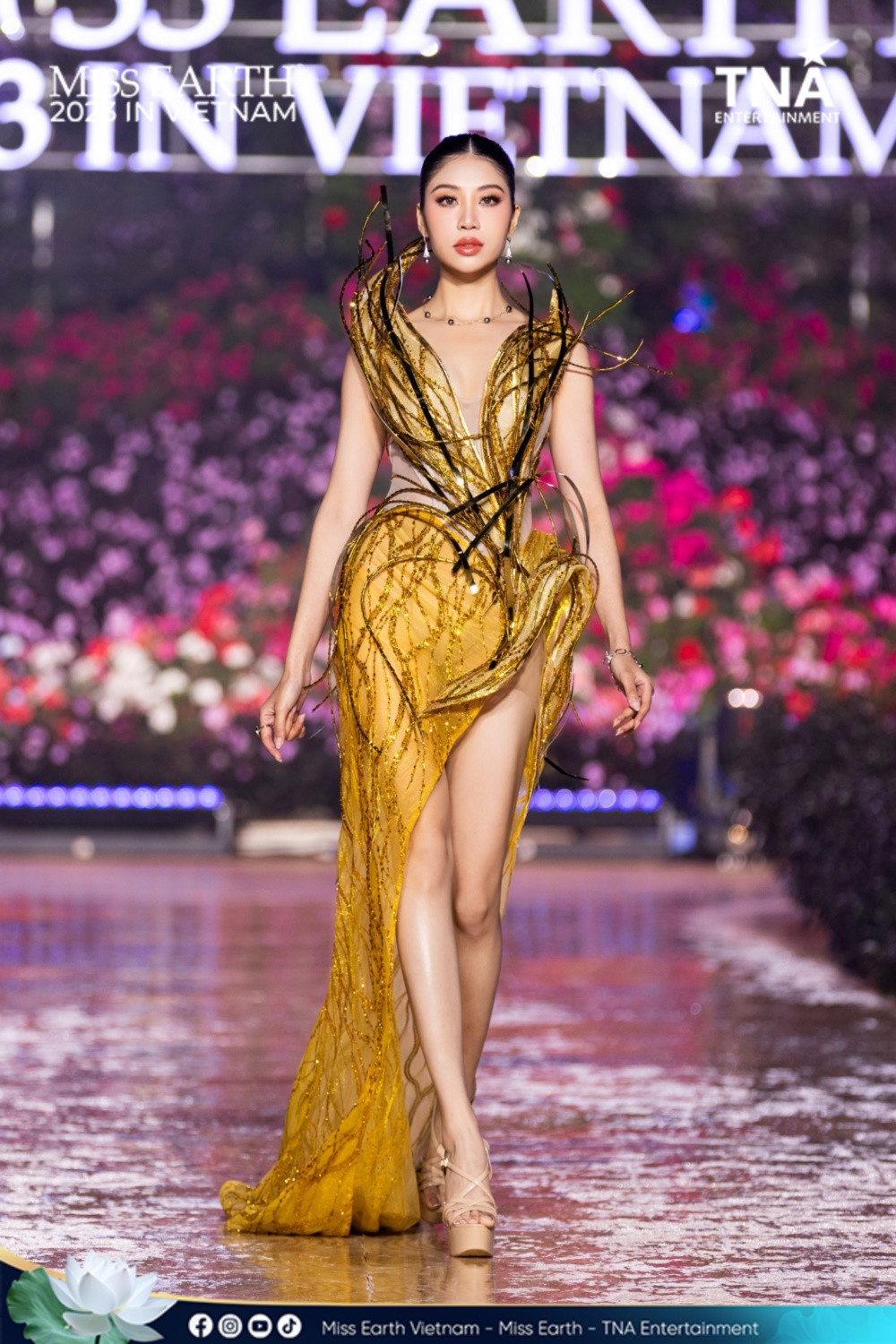 Đại diện Việt Nam - Hoa hậu Đỗ Thị Lan Anh.