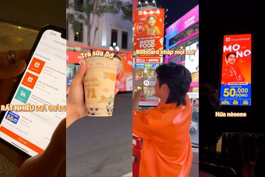 Ai cũng cần có một ShopeeFood trong đời! Vừa được tặng trà sữa 0 đồng, đi tới đâu cũng có ShopeeFood bên cạnh và còn “yêu chiều” chiếc bụng đói của bạn nữa chứ!